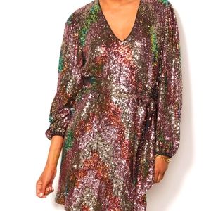 Georgia Sequin Party Dress